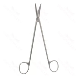 6 3/4″ Lincoln Vasc Scissors – very del round blades – surgivalley (S01-83-00-389)