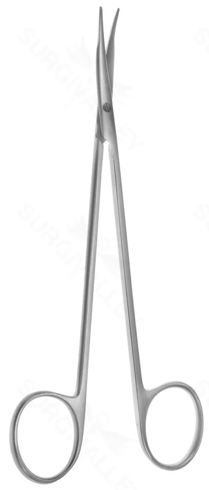 6″ Reynolds Diss Scissors – slightly cvd blades plain