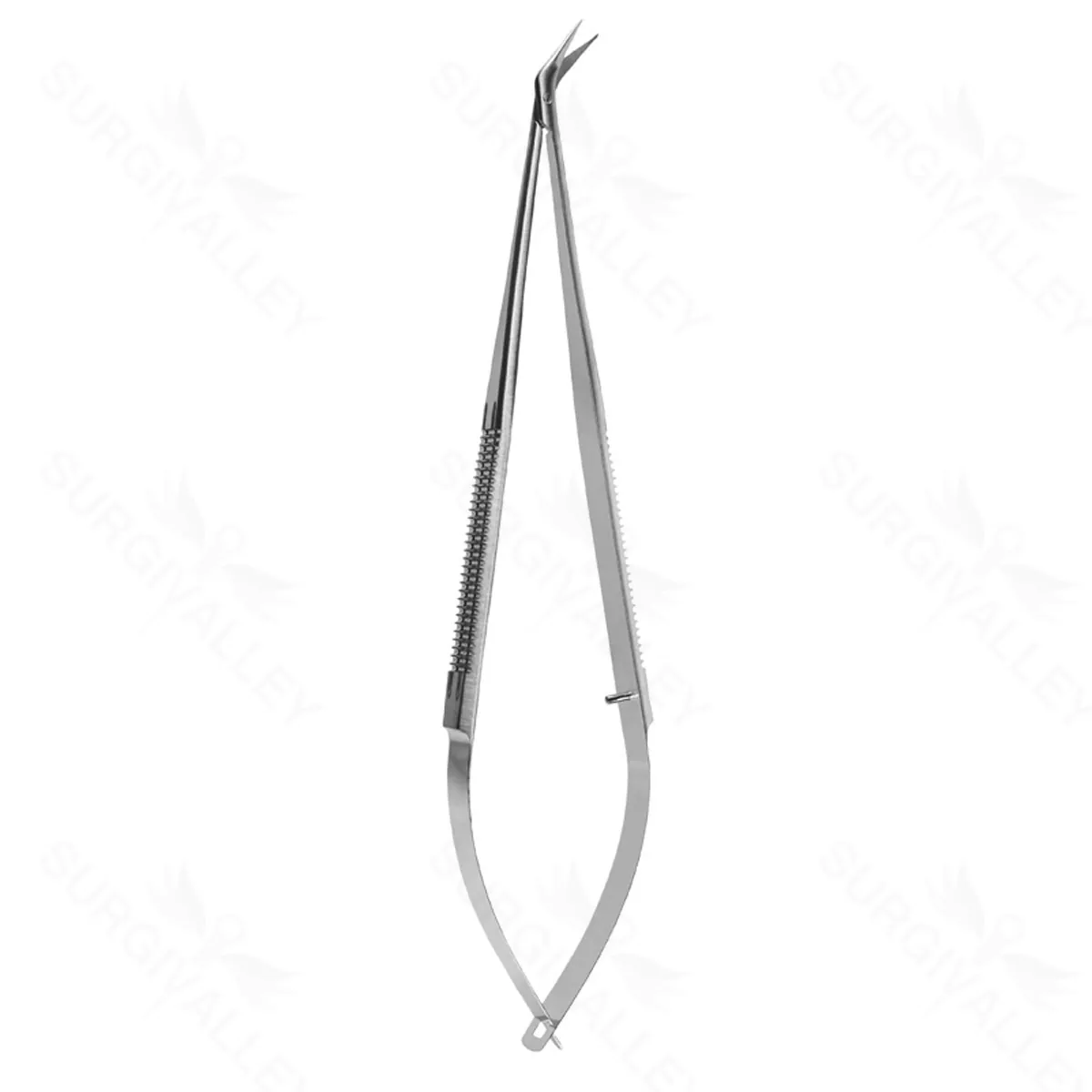 7″ Microvascular Spring Handle flat – 45°