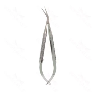 4 1/2″ Castroviejo Micro Scissors – round handle 25° – surgivalley (S01-83-00-492)