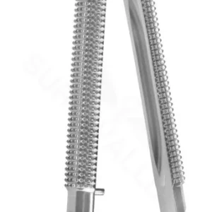 4 1/2″ Castroviejo Micro Scissors – round handle 120° – surgivalley (S01-83-00-495)