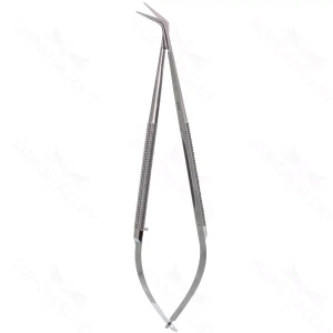 7″ Jacobson Micro Scissors – round handle 60° – surgivalley (S01-83-00-511)