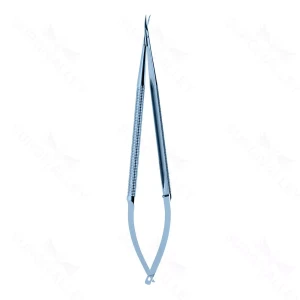 Rhoton Micro Scissors – 7″ curved blades titanium – surgivalley (S01-83-00-540)