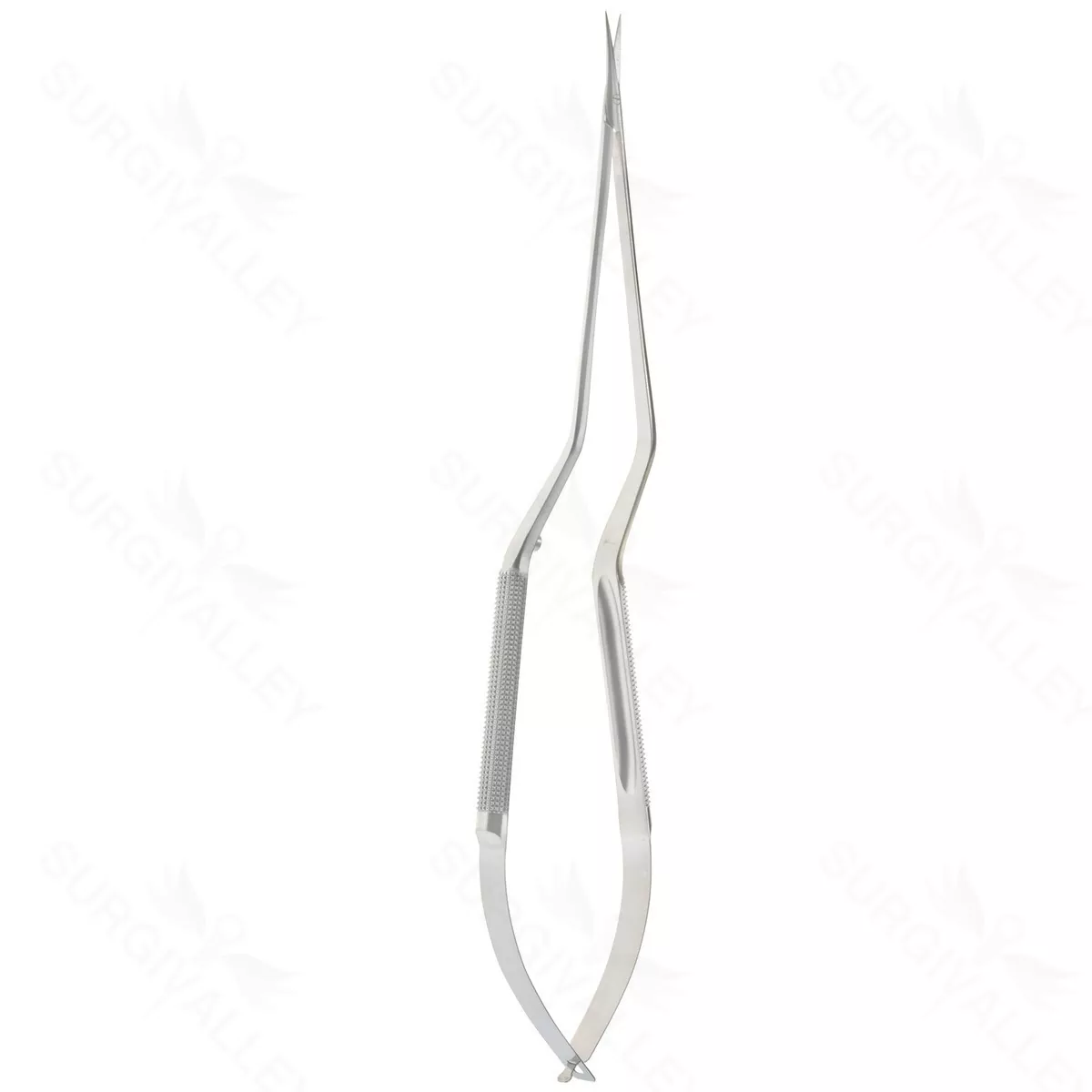 Micro Scissors – round handle 8.5cm shaft straight blades