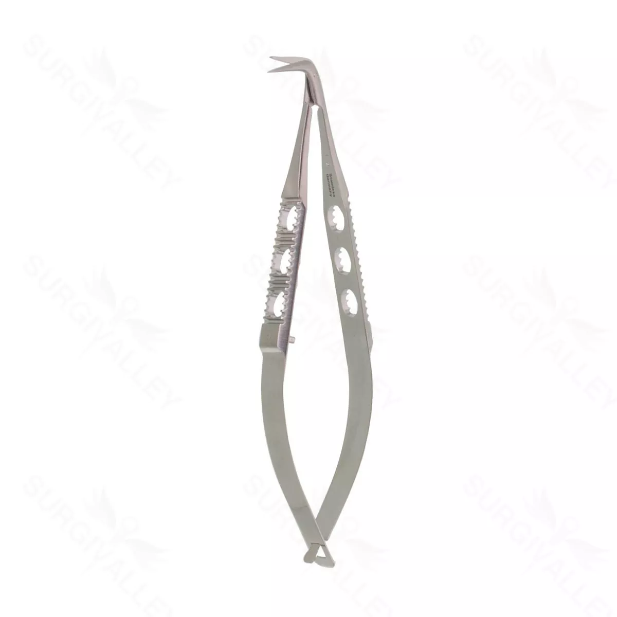 Castro Kertoplasty Scissors – blunt tips 90° ang