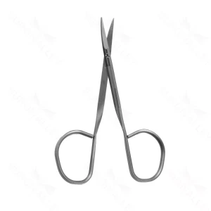 Iris Scissors – pointed ribbon – lg blds – cvd – surgivalley (S01-83-00-705)