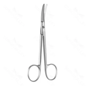5″ Foman Nasal Scissors saber back blds cvd – surgivalley (S01-83-00-758)