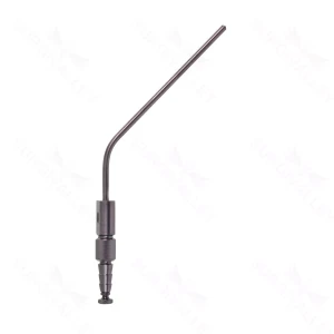 Frazier Suction Tube – ang W/L 4 1/2″ 12fr Panther Coated – surgivalley (S01-87-00-179)