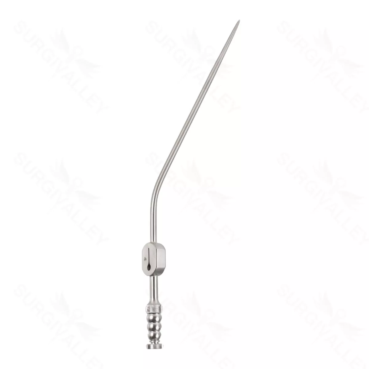 Raindrop Suction Tube – 4fr. tapered angled W/L 5″