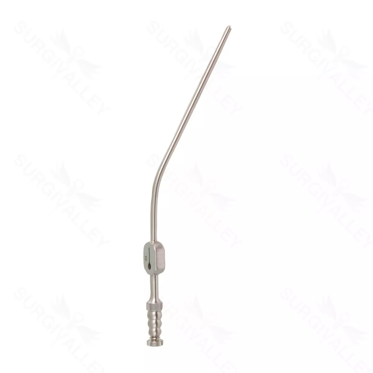 Raindrop Suction Tube – 10fr tapered angled W/L 4″