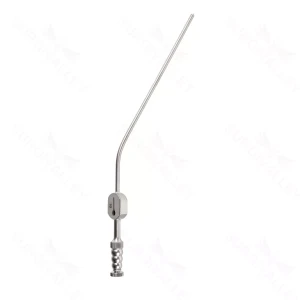 Teardrop Suction Tube – non-taper angled W/L 5″ 10fr – surgivalley (S01-87-00-338)