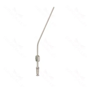 Teardrop Suction Tube – non-taper angled W/L 5″ 12fr – surgivalley (S01-87-00-339)