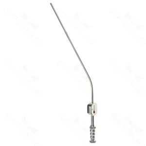 Teardrop Suction Tube – non-taper angled W/L 5 3/4″ 9fr – surgivalley (S01-87-00-346)