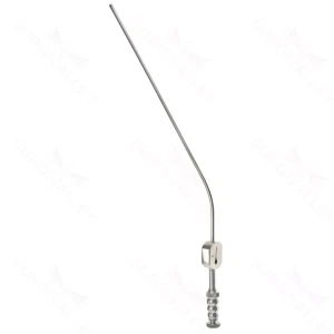 Teardrop Suction Tube – non-taper angled W/L 6 3/4″ 6fr – surgivalley (S01-87-00-351)