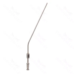 Teardrop Suction Tube – non-taper angled W/L 6 3/4″ 11fr – surgivalley (S01-87-00-356)