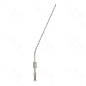 Teardrop Suction Tube – non-taper angled W/L 6 3/4″ 12fr – surgivalley (S01-87-00-357)