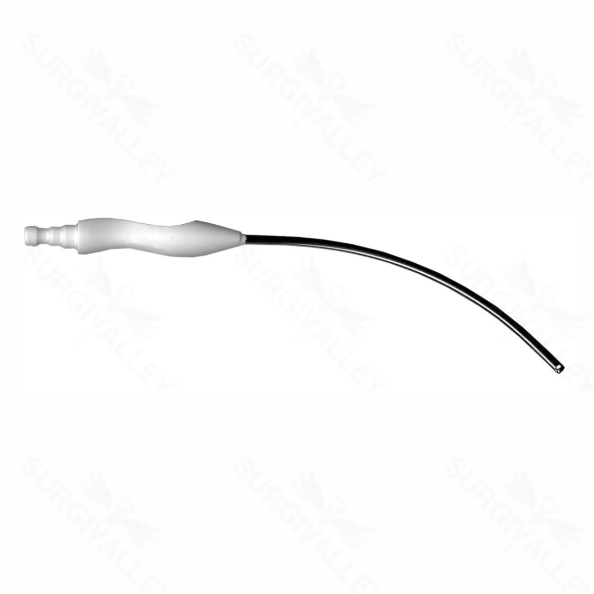 Single-Use Curved Frazier Suction 12fr 14cm Rounded Tip