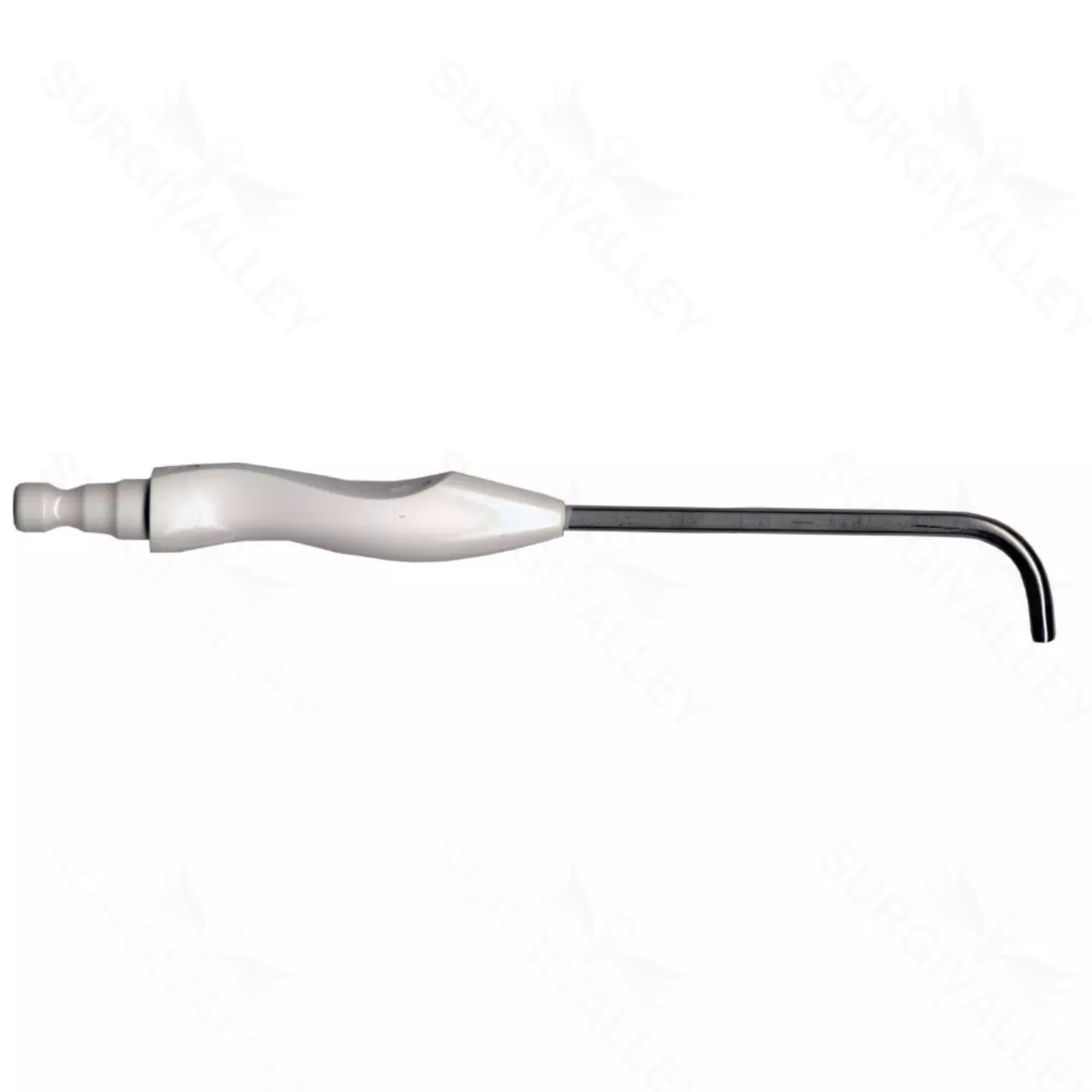 Single-Use 90 Deg Curved Sinus Suction 9fr Rounded Tip