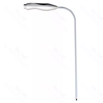 Single-Use Insulated Frazier Suction 9fr 17cm Polished Tip