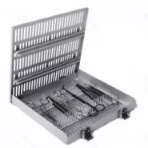 10×10 x1.5″ Microsurgical Instrument Sterilization Case – surgivalley (S01-88-00-01)