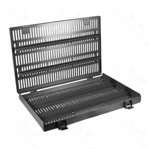 10x15x1.5″ Microsurgical Instrument Sterilization Case – With Full Pin Mat – surgivalley (S01-88-00-03)