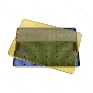10 x 15 x 1.5″ Microsurgical Instrument Tray 2-level Base & Insert Tray 2 mats – surgivalley (S01-88-00-11)