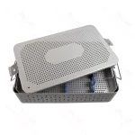  Micro Cervical storage/ sterilizing case for 24 instruments (2 trays in mid-size case)