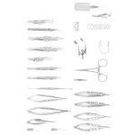 Lid Conjunctiva Surgical Instrument Set