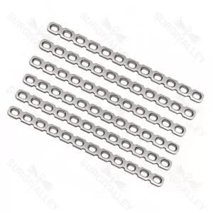 Reconstruction Bone Plate 5.5 mm Set Of 6 Pieces With Screw 5.5 mm 100 Pcs – surgivalley (SV-10-1702)
