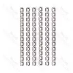 Reconstruction Bone Plate 5.5 mm Set Of 6 Pieces With Screw 5.5 mm 100 Pcs