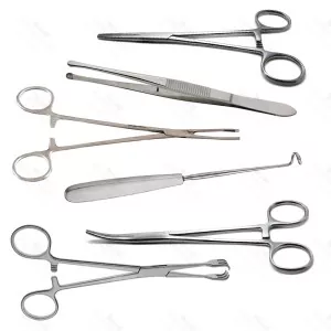 Anterior And Posterior (A&P) Repair Surgical Instrument Set – surgivalley (SV-98-858)