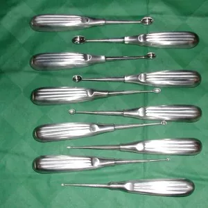 Basic Bone Surgery Curettes Set – surgivalley (SV-98-1166)