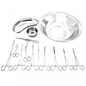 Basic Delivery Set Of 16 Pieces Surgical Instruments – surgivalley (SV-98-786)