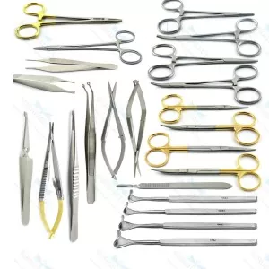 Blepharoplasty Instruments Set Of 30 Pieces – surgivalley (SV-98-844)