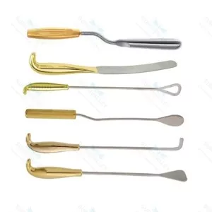 Breast Spatula Set Of 6Pcs German Steel Plastic Surgery – surgivalley (SV-98-1185)