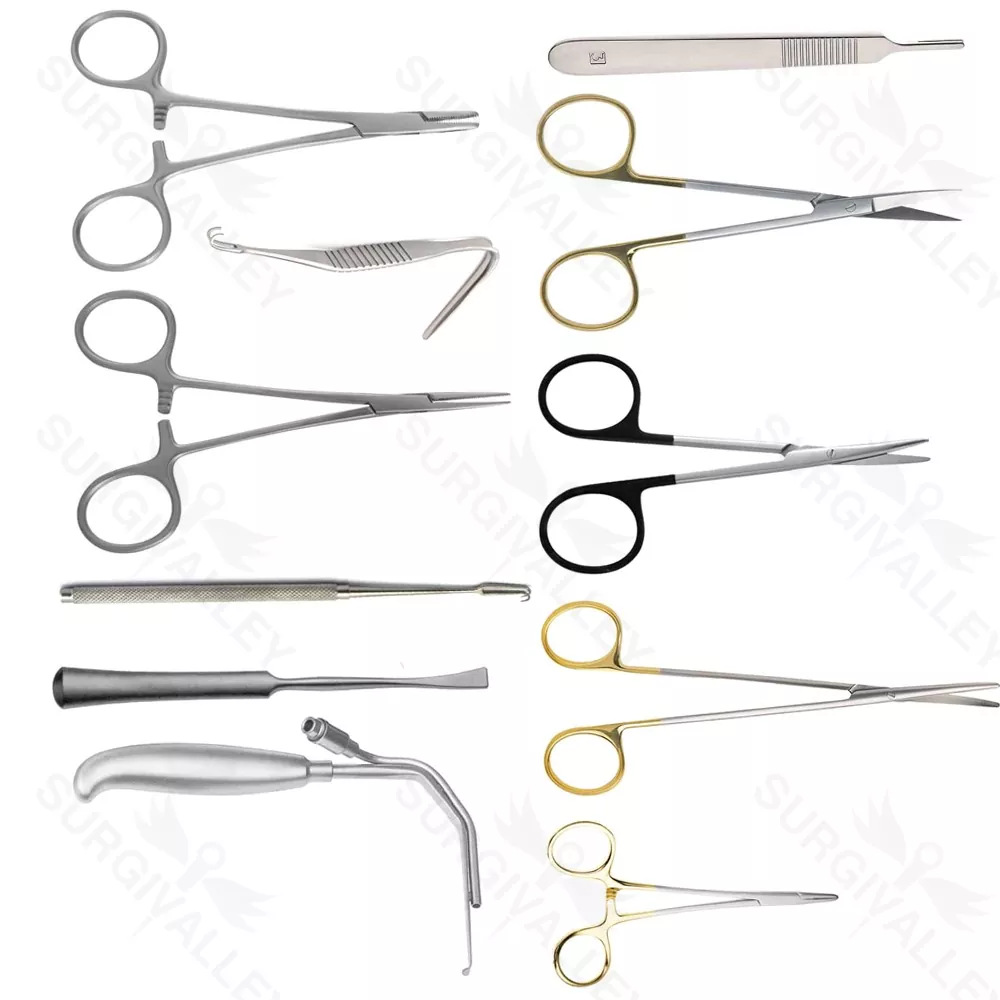 Set de Instrumentos para Aumento de Mentón