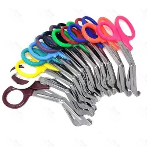 100 Emt Shears Rescue Paramedic First Aid Ems Nurses Bandage Scissors 7.25" – surgivalley (SV-98-881)