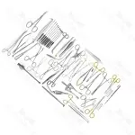 Endarterectomy Surgery Instruments 52 Pieces Set