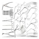 Endoscopic Sinus Surgery Set Ent Instruments