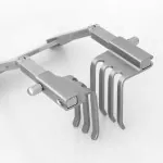 French Model Laminectomy Retractor Set With Hinged Arms & Six Blades