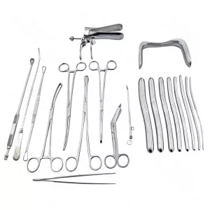 General Surgery D & C Set Of 21 Pieces Of Surgical Instruments – surgivalley (SV-98-797)