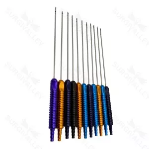 Liposuction Cannula Set For Face 5 Cannula And Handle Surgery Instrument – surgivalley (SV-98-1189)