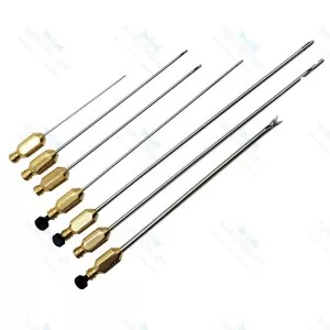 Luer Lock Cannula Set Of 7 Pieces Liposuction Cannulas – surgivalley (SV-10-1622)