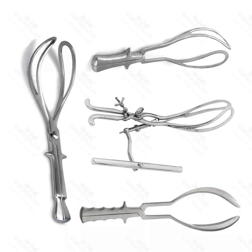 Obstetrical Forceps Set