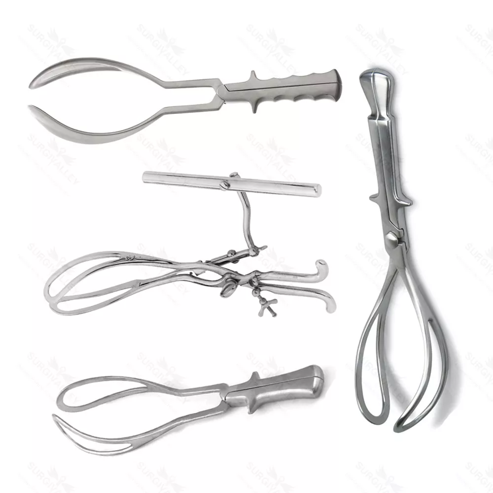 Obstetrical Forceps Set