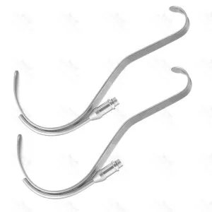 Padgett Deaver Retractor Fiber Optic Set Of 2Pcs – surgivalley (SV-98-933)