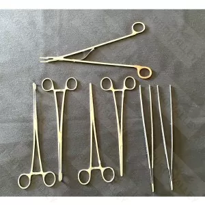 Weck Surgical Instruments Ring Forceps, Tissue Forceps Lot Of 7 – surgivalley (SV-98-1175)