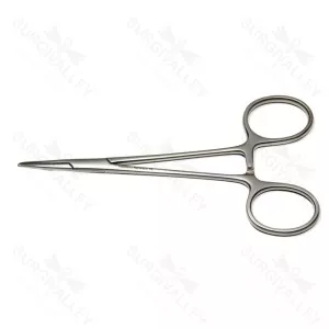 Halsted Hemostatic Curved/Straight Forceps – surgivalley (SV-10-2966)