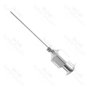 Irrigating Cannula Straight Blunt Tip Surgical Instrument – surgivalley (SV-10-2975)