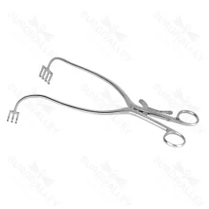 Gelpi Retractor With Cerebellar Tips – surgivalley (SV-10-1787)